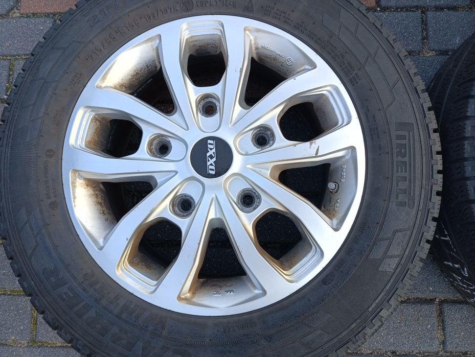 Koła Aluminiowe FORD  Transit 6.5x16  opony zimowe 215/65R16