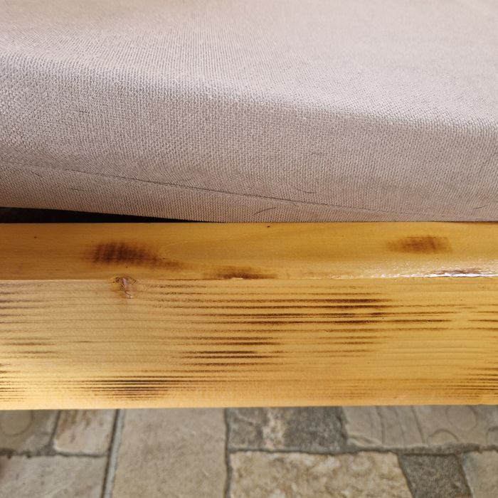 Лежак для собаки дерев'яний 75×50см.,ліжко для собак, лежанка для кота.