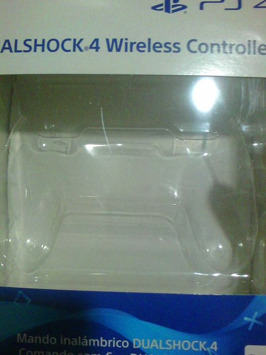 caixa dualshock 4 wireless controller glacier white