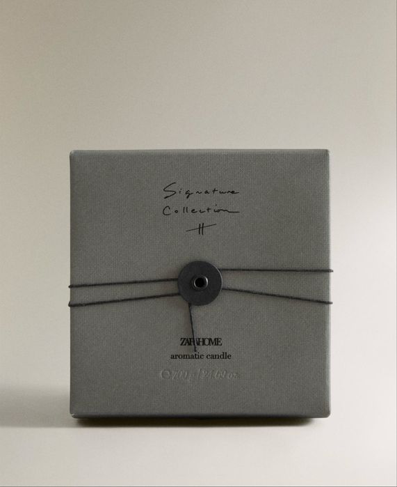 (700 G) Vela Aromática SIGNATURE COLLECTION II Zara Home NOVO
