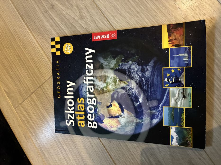 Szkolne atlasy geograficzne 2szt.