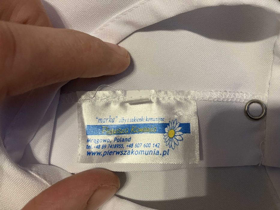 Alba komunijna chłopięca