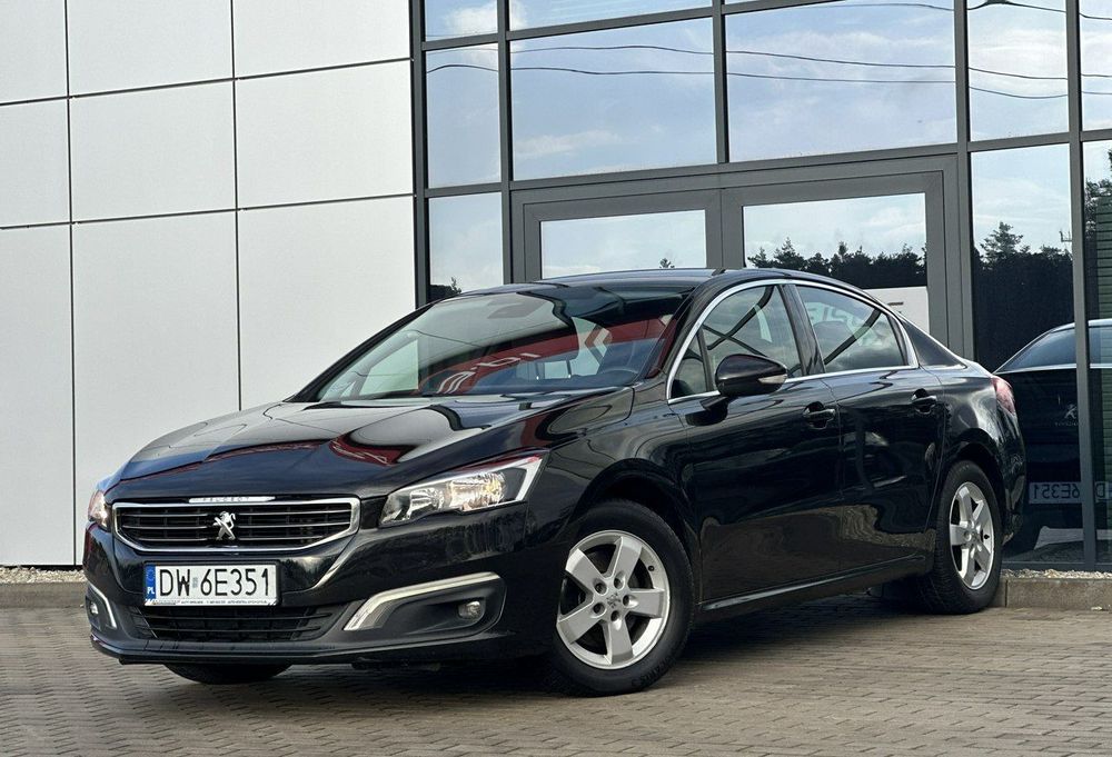 Peugeot 508 Salon PL 1 Właściciel 2x Climatronic LED Tempomat Navi Alu Gwarancja !
