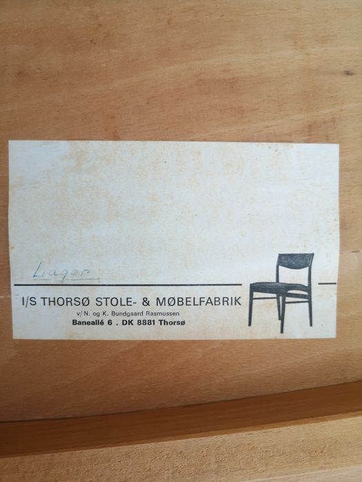 Krzesła tekowe duńskie