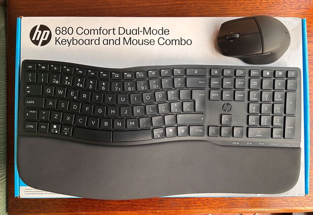 HP 680 Comfort Teclado + Rato sem fios - excelentes condições