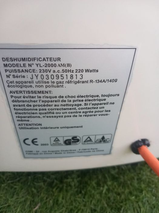 Desumidificador  220W