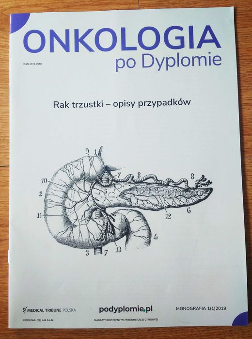 Onkologia po Dyplomie 2019 monografia rak trzustki opisy przypadków