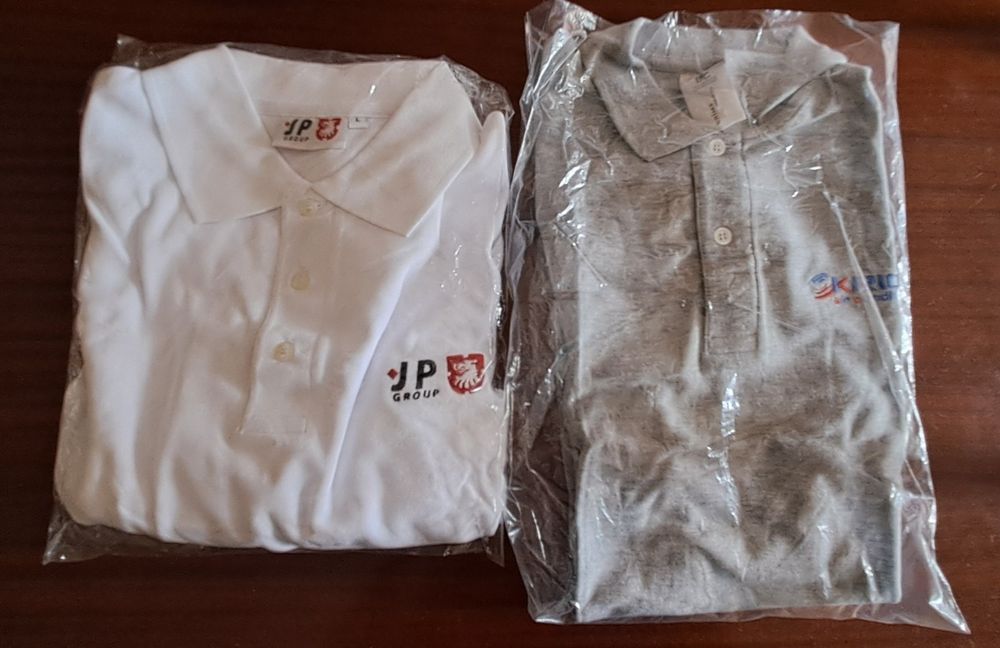 2 Pólos Manga Curta Tamanho L (Artigo Novo)