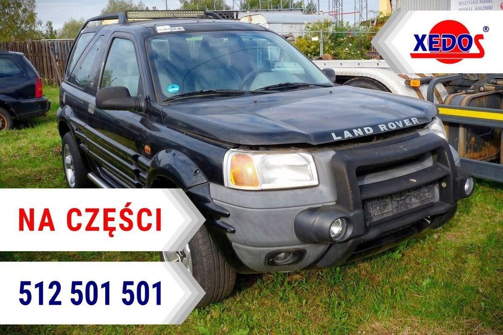 Land Rover Freelander I 1997 1.8i 18K4F Suv (MASKA, ZDERZAK, LAMPA, BŁOTNIK, DRZWI, SZYBA, FOTEL)