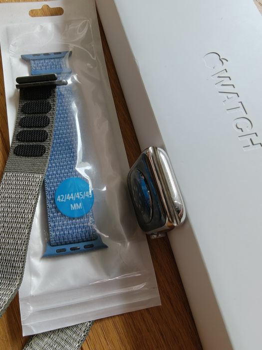 Apple Watch 7 45mm Silver Stainless Steel Case