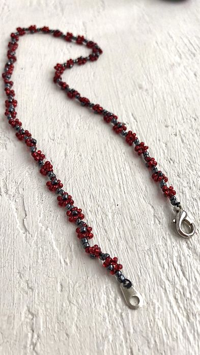 Чокер, прикраса із бісеру