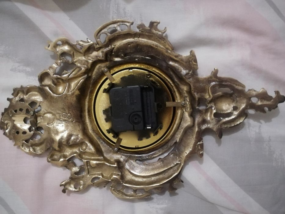 Zegar mosiądz wiszący