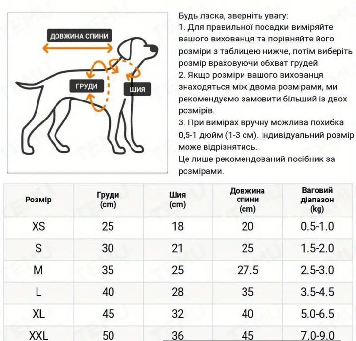 Одяг для котів та собак