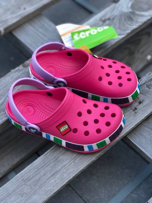 Crocs Crocband LEGO fuchsia/purple c6/7 c8/9 c10/11 c12/13 j1 j2 j3