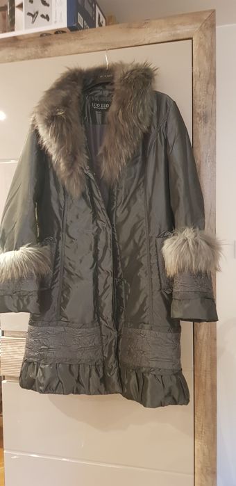 Kurtka zimowa z lisem