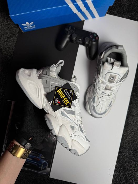 Чоловічі кросівки адідас Adidas XLG Runner Deluxe GTX White Grey [41-45]