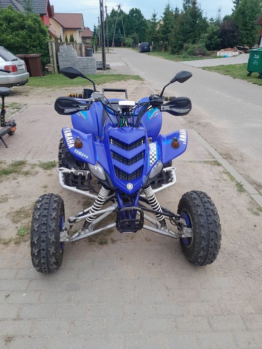 Yamaha raptor 660r zamiana