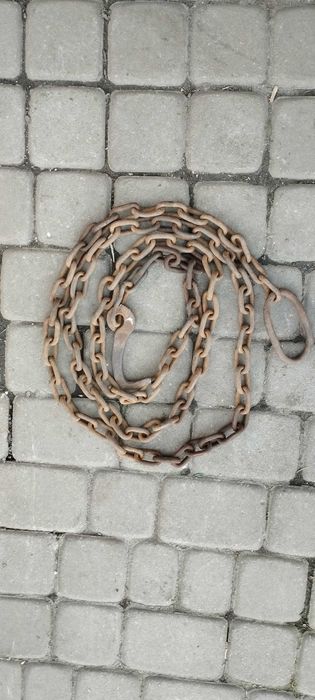 Łańcuch zrywkowy stalowy ,lub ozdoba , stary styl loft