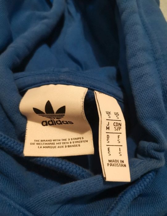 Adidas Trefoil Essentials Hoodie semi lucid blue nova