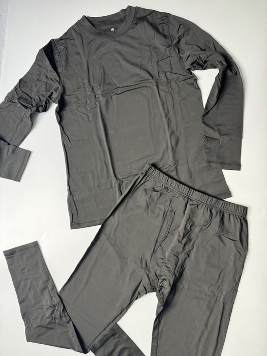 Nowa bielizna termoaktywna termiczna czarna meska L