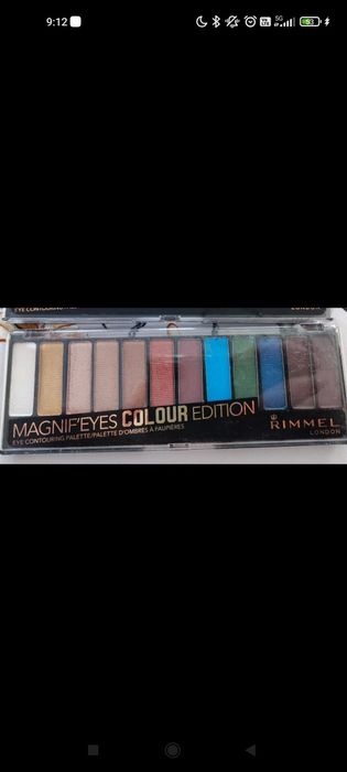 Paleta paletka cieni do powiek Rimmel Magnif'eyes 004 colour edition