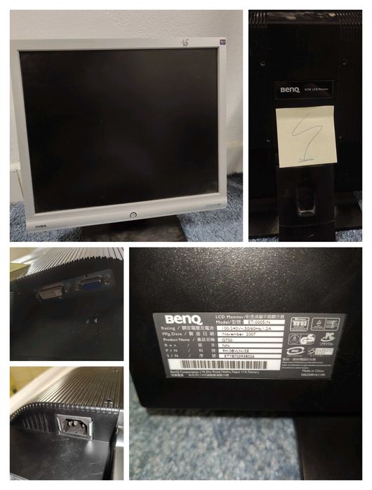 Monitory używane – 11 sztuk do wyboru – Różne modele od 10 zł