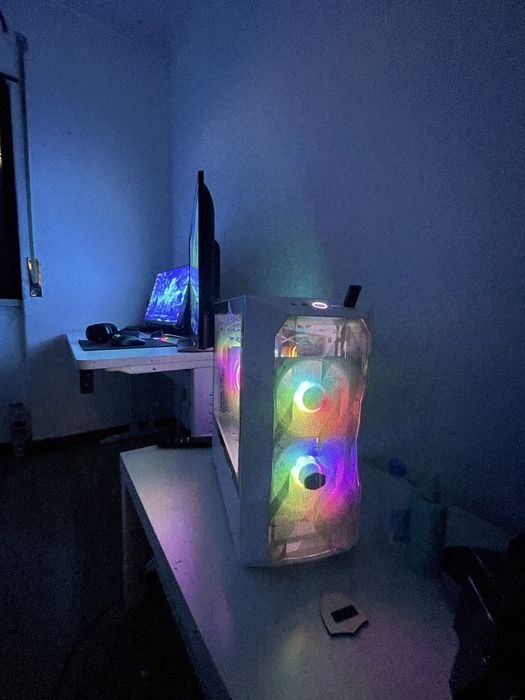 Setup gamer completo ainda com garantia