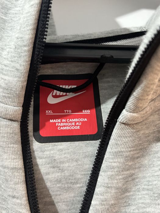 Dres tech fleece szary