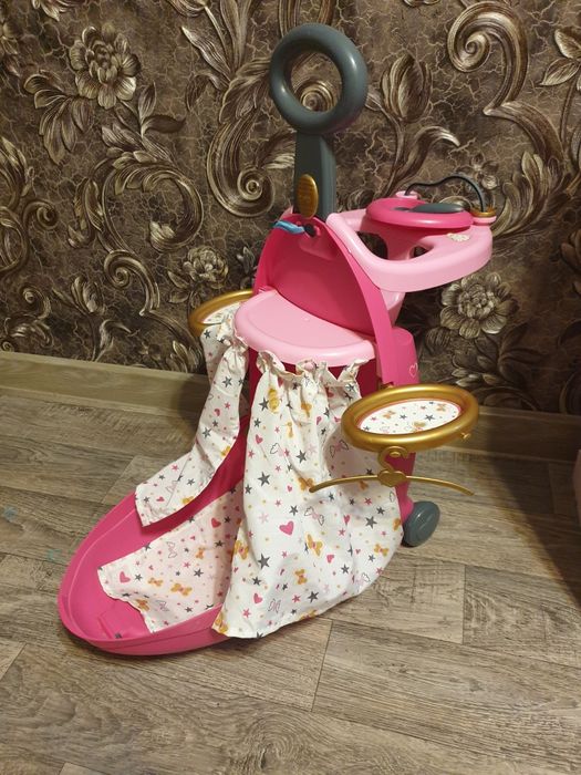 чемодан кровать смоби smoby для куклы беби борн baby born