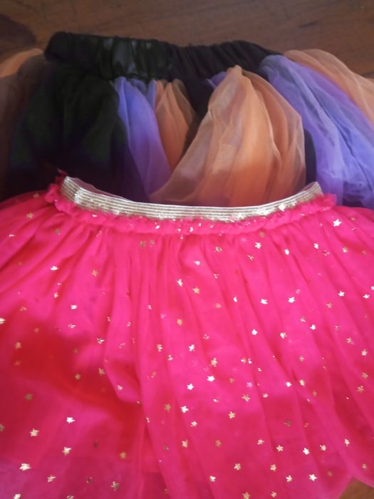 Spódniczki tiulowe niemowlęce