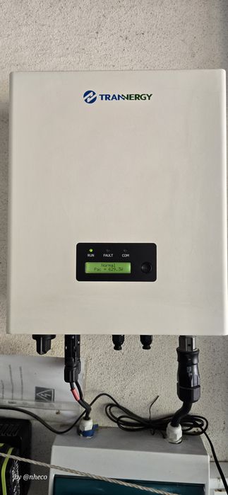 Paineis Solares Fotovoltaicos Canadian Solar 1500w com inversor Transn