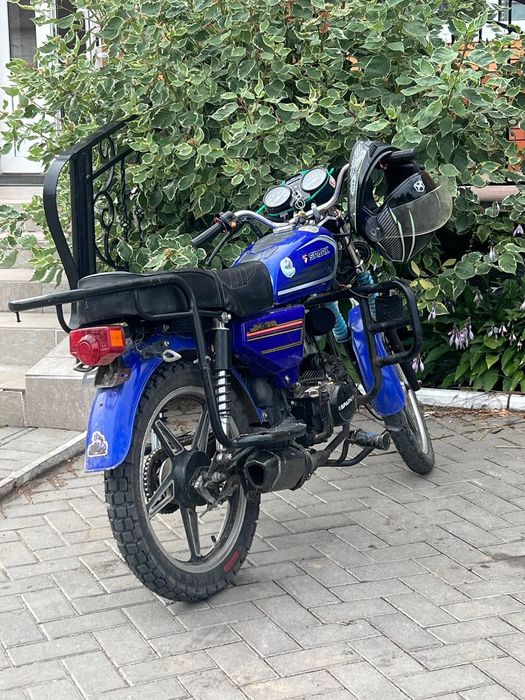 Мотоцикол спарк альфа 125 на док