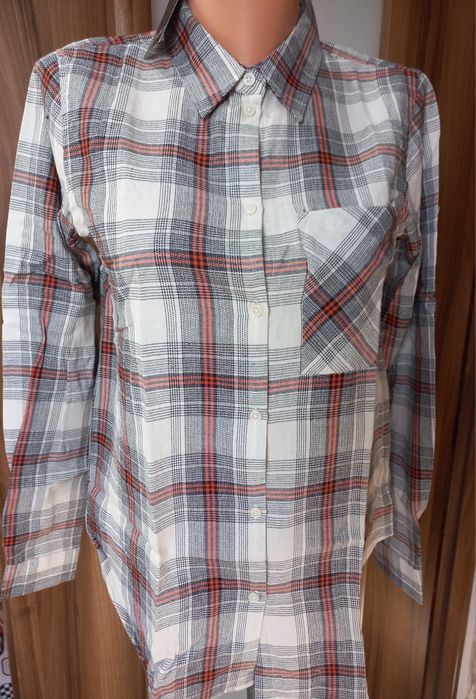 Nowa damska koszula flanelowa XS