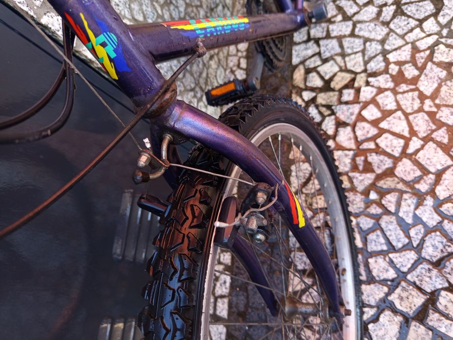 Bicicleta com uso