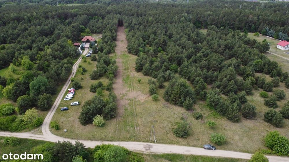 Działki budowlane przy lesie