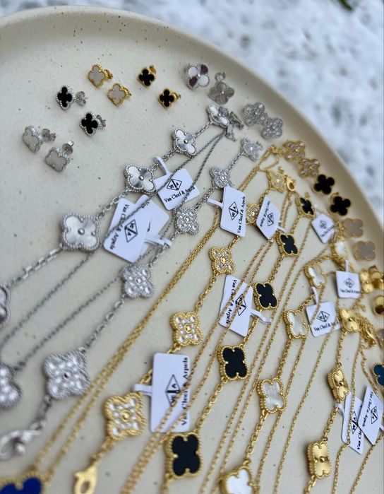 Bransoletka koniczyna VC na sty l van cleef & arpels