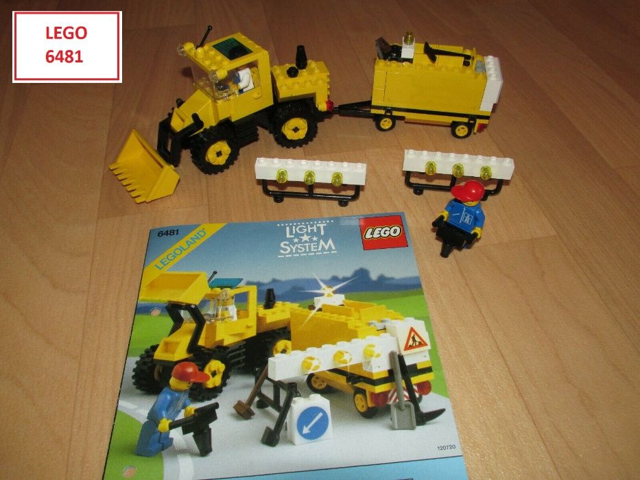 LEGO CITY Light & Sound 9v:  6482; 6480; 6440; 6450; 6481