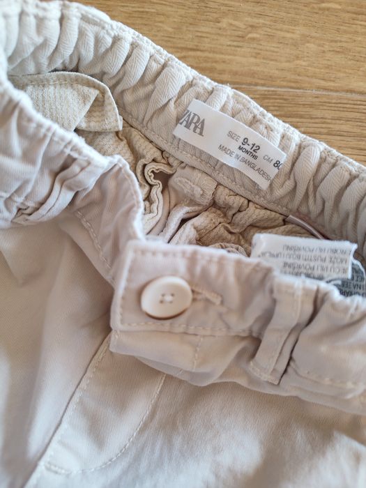 Beżowy zestaw chłopięcy