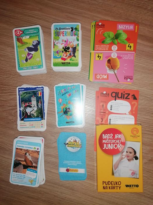 Karty Netto Biedronka 426 szt.