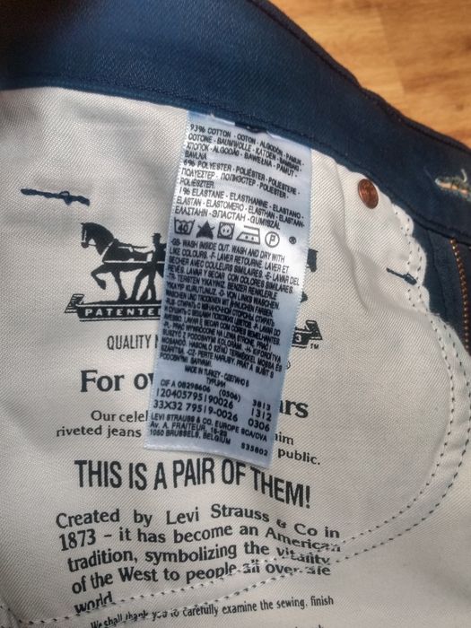 Spodnie dżinsowe Levi's