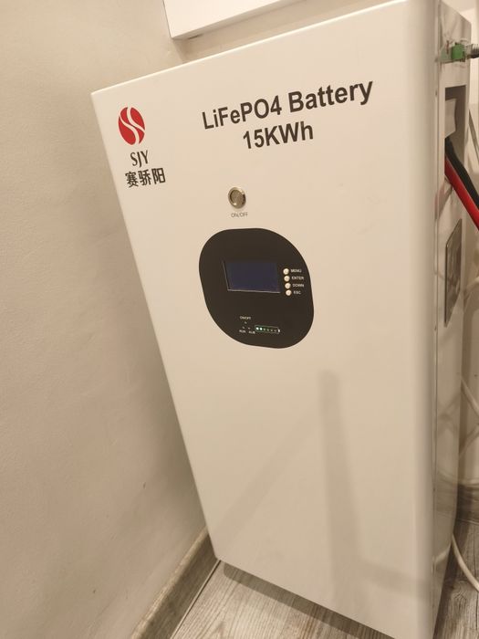Magazyn Energii LiFePO4 SJY 15kWh 51.2V 300Ah – Jak NOWY (Tylko 11 cykli!)