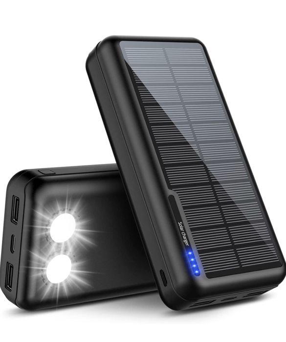 Power bank solar 26800 mAh