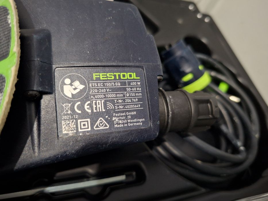 Festool Ексцентрикова шліфувальна машинка ETS EC 150/5 EQ Festool