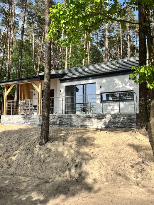 Jezioro Wielkie Partęczyny wynajmę nowy domek - z prywatnym pomostem