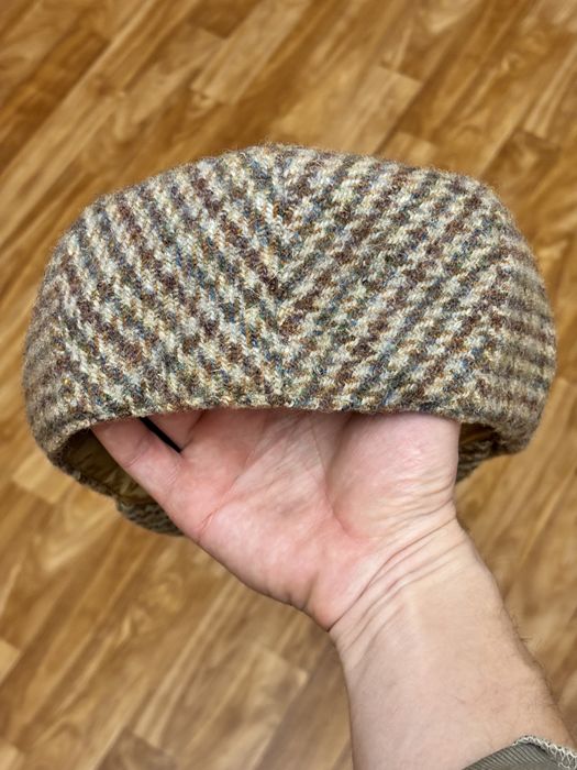 кепка  жиганка шерстяная  Dunn & Co Harris Tweed
