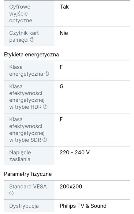 Sprzedam telewizor smart Philips 50'