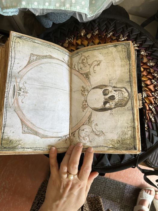 Гримуар Grimyare Джанкбук Junk book ручной работы