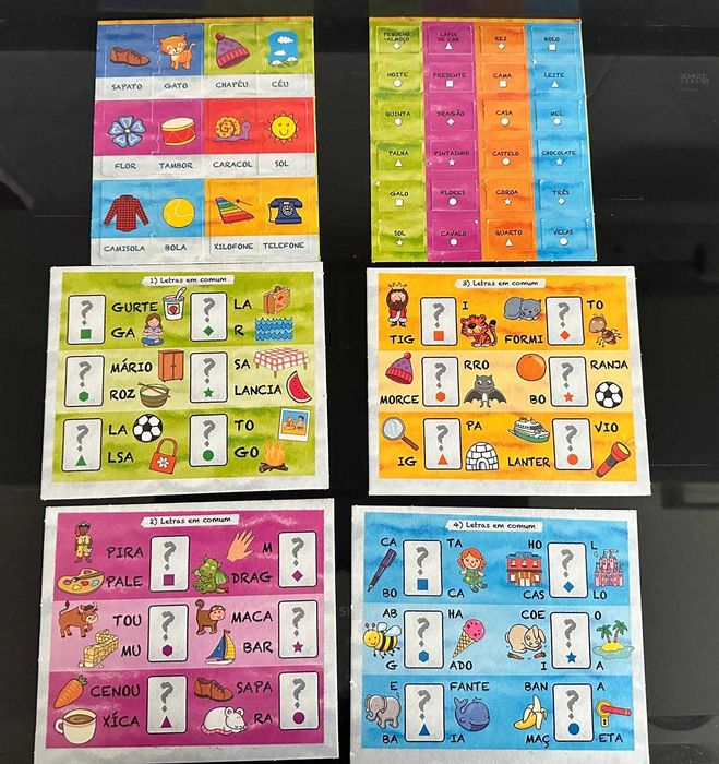 Jogo Educativo / didático: "Jogos de Leitura" - Clementoni