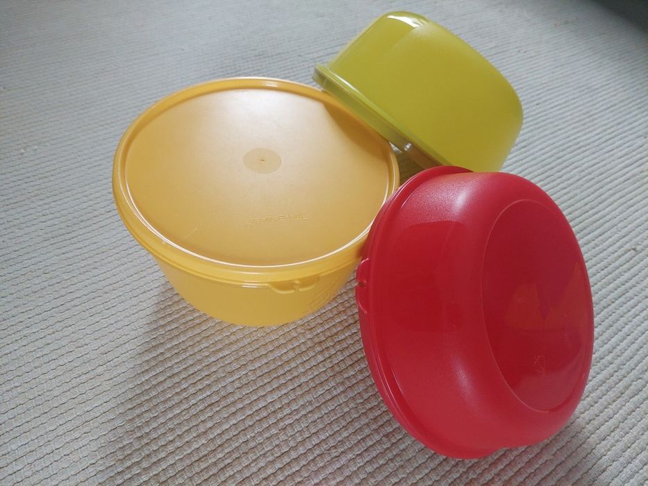 Caixas herméticas 3 tamanhos _Tupperware