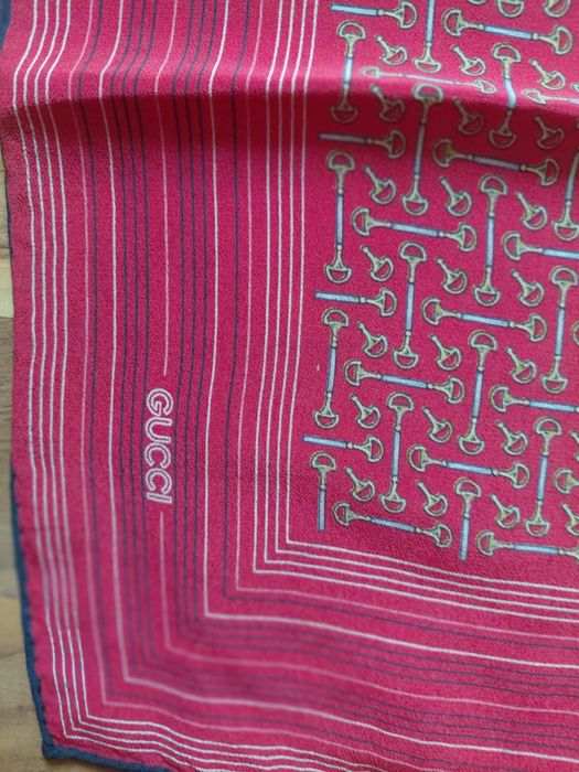 Шовкова хустка Gucci (Вінтаж) — 100% Оригінал